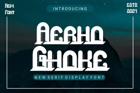 Aerho Ghoke Font: A Bold Architectural Statement