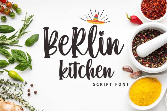 Berlin Kitchen Font: The Handwritten Style for Modern Brands