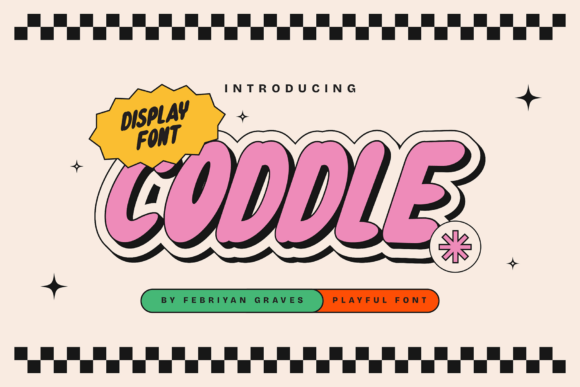 Bring Retro Energy to Modern Design with Coddle Font