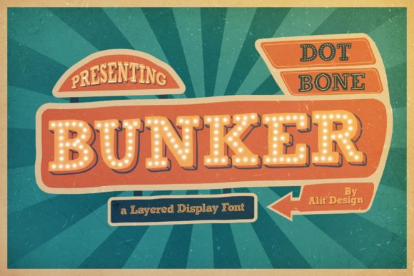 Bunker Font: A Bold Choice for Retro Design