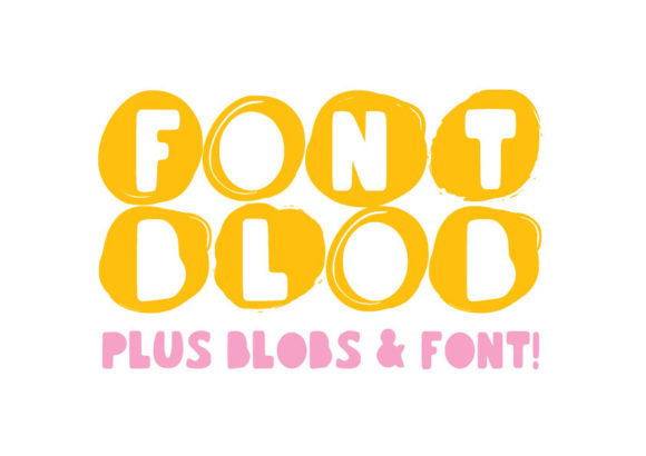 Font Blob Family: The Playful Typeface for Creative Brands