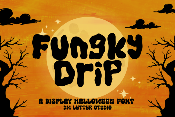 Fungky Drip Font: Spooky, Playful, and Perfect for Halloween