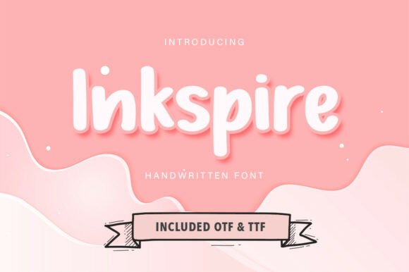 Inkspire Font: Infusing Playful Energy into Modern Design
