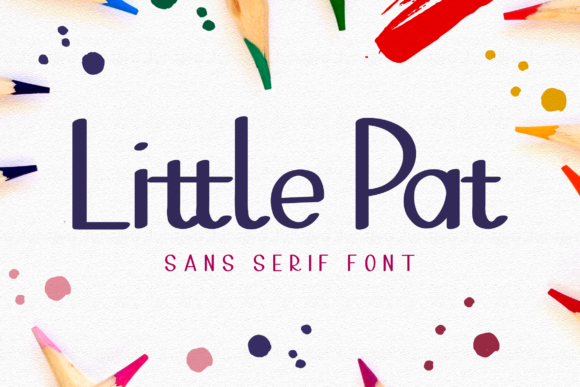 Little Pat 1: A Modern Sans Serif for Every Project