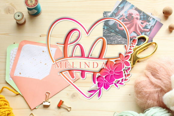Melinda Monogram Font: Crafting Timeless Elegance