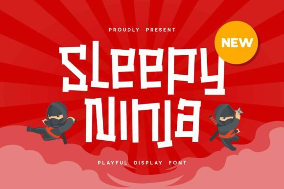 Sleepy Ninja Font: Channel Bold Japanese Aesthetics
